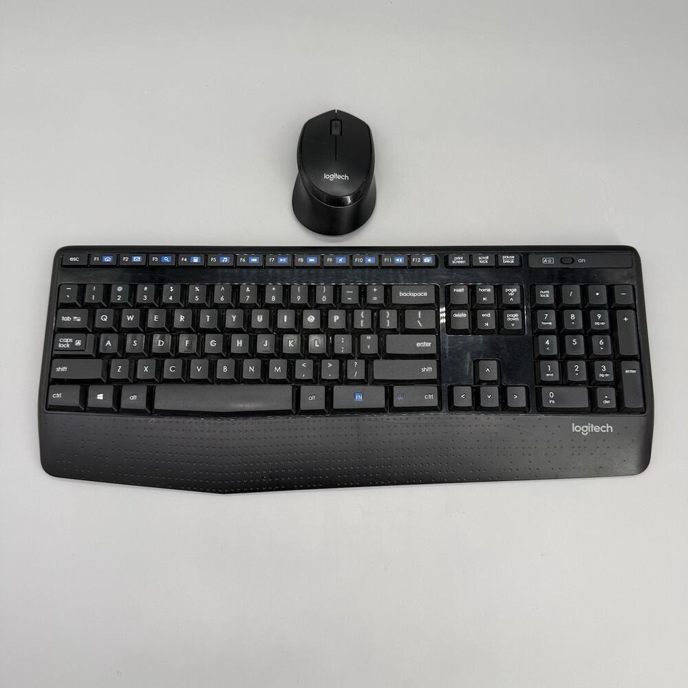 Logitech K345 Wireless Keyboard Plus Logitech M275 Wireless Mouse Dongle Tested